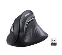 UGREEN Ergonomic Vertical Mouse, 2.4GHz Wireless or Bluetooth, 4-level DPI | 5 Buttons, Connects Up to 3 Mac/PC Computers, 57° Ergonomic Angle, Windows, MacOS, Linux, Chrome OS, Android