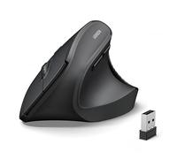 UGREEN Ergonomic Wireless Mouse, Bluetooth 5.4&2.4GHz Dual Modes Computer Mouse, 12-Month Battery, 4 Adjustable DPI 4000/2000/1600/1000, Silent 6-Buttons, for Windows/macOS/Android, Laptop/PC, etc.