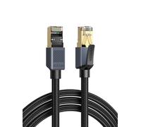 UGREEN Ethernet Cable 2M, Cat 8 High-Speed Network Cable 40Gbps 2000MHz RJ45 LAN Cable, F/FTP POE Braided Gigabit Internet Cable Compatible with WiFi Extender/Switch/PS5/Xbox/Router