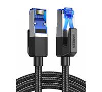 UGREEN Ethernet Cable 3M, Cat 8 Internet Cable High-Speed 40Gbps 2000MHz RJ45 LAN Cable, F/FTP POE Braided Gigabit Network Cable Compatible with Xbox/Switch/PS5/WiFi Extender/Router/Modem Patch Panel