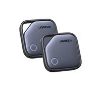 UGREEN FineTrack (2 Pack) Compatible with Apple Find My (iOS only), Tracker Tag with 2-Year Replaceable Battery, 80dB Alarm Volume, Bluetooth Finder for Keys, Wallet, Luggage, Suitcase and More