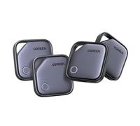 UGREEN FineTrack G USB-C Rechargeable (4 Pack), Tracker Tag Compatible with Find Hub (Android Only), Bluetooth Finder for Keys, Wallet, Luggage, Compatible with Pixel 10/Galaxy S25 ect.