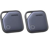 UGREEN FineTrack Tracker Tag for Apple Find My, 2-Year Replaceable Battery (Pack of 2)