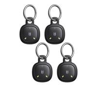 UGREEN FineTracker Mini2 Tracker Tag for Apple Find My (iOS Only), 4 Pack Bluetooth Tracker with 110dB Alarm, IP68 Waterproof, 5-7 Year Battery, Glow-in-the-Dark Design for Keys, Bags & Luggage