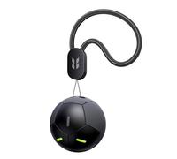UGREEN FineTracker2 Tracker Tag for Apple Find My, 110dB, 5-7 Year Battery | iOS Only, Bluetooth Tracker with IP68 Waterproof, Glow-in-the-Dark Soccer Ball Design for Bags & Luggage(Space Grey)