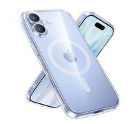 UGREEN for iPhone 17 Case with MagSafe, Military-Grade Shockproof Protection, Magnetic Phone Case for iPhone 17 Classic Cover, Clear