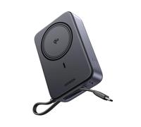 UGREEN for MagSafe Power Bank Qi2 15W Magnetic Fast Charging 20000mAh Wireless Portable Charger with Built-in Cable PD 30W Battery Pack Compatible with iPhone Air/17/16/15/14/13/12 Series