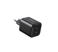 UGREEN GaN USB-C Charger 45W 2x USB-C PD QC3.0 Black
