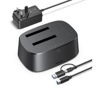 UGREEN Hard Drive Docking Station, 2 Bay Hard Drive Enclosure