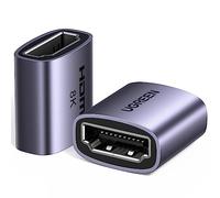 UGREEN HDMI 2.1 Adapter Female to Female Connector 8K@60Hz Coupler,2 Pack | 4K 1440P@240/165/120Hz,HDR10+,eARC,Dolby Atmos/Vision,VRR,HDCP 2.3,Aluminum,For PS5 PS4 Xbox Laptop Monitor Soundbar TV Stick