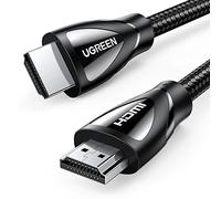 UGREEN HDMI 2.1 Cable 8K 4K 1440P@120/144/165/240Hz 48Gbps Ultra High Speed eARC Dolby Atmos Vision HDR HDCP 2.3 Compatible with PS5/4 Xbox Series X/S TV Soundbar Laptop Game Monitor PC DVD Player(3M)