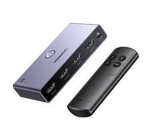 UGREEN HDMI 2.1 Switch, 4K@120Hz 8K@60Hz HDMI Switcher Splitter 3 In 1 Out