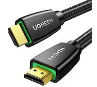 UGREEN HDMI Cable 4K@60Hz 2K 1440P@144Hz HDMI 2.0 ARC Lead Male to Male 18Gbps High Speed Ultra HD HDR UHD HDCP 2.2 Ethernet Compatible with TV Soundbar Laptop Monitor DVD Player PC PS5/4 Xbox(3M)
