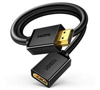 UGREEN HDMI Extender HDMI 2.0 Extension Cable 4K@60Hz 2K 1080P@144Hz,1M | Male to Female Adapter,ARC,Dolby Atmos,HDR,HDCP 2.2,18Gbps High Speed,UHD,For TV Stick/Streaming Box/Blu-ray DVD Player/PS5