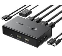 UGREEN HDMI KVM Switch 2 PC 1 Monitor Support 4K@60Hz USB KVM Switches