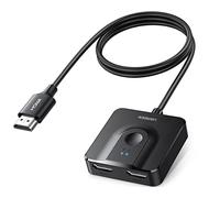 UGREEN HDMI Switch 4K@60Hz with 1M HDMI Cable, HDMI Splitter Switcher 2 IN 1 Out Bi-directional Supports 3D 1080P HDR Compatible with PS5/PS4, HDTV, Xbox, Blu-Ray, Firestick