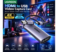 UGREEN HDMI Video Capture Card USB C USB A 1080P 60FPS 4K Input PS5 Xbox OBS