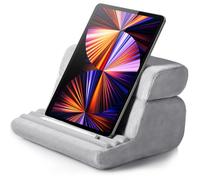 UGREEN iPad Stand Cushion Tablet Pillow Holder Rest Bed Lap Sofa Reading Pad Soft Foldable Compatible with iPad 10th 10.9/Pro 13 2024 12.9/Air/Mini,iPhone 16,Galaxy Tab A8 A9 S9,Surface Go,Book(Gray)