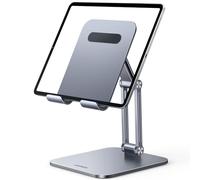 UGREEN iPad Stand Tablet Holder Desk Accessory Adjustable Height Foldable Portable Travel Mount Compatible with iPad 10th 10.9/Pro 13 2024 12.9 11/Air/Mini 7,iPhone 16,Galaxy Tab A8 A9+ S9,Surface Go