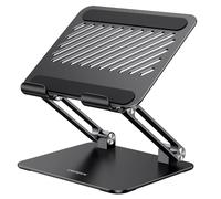 UGREEN iPad Stand Tablet Holder Desk Adjustable Foldable Portable Mount Compatible for iPad Pro 13 2024 12.9 11/Air/Mini/10th 10.9,iPhone 17 16,Galaxy Tab A9+ S11,Surface Pro,Portable Monitor(Black)