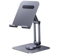 UGREEN iPad Tablet Stand Desk Rotating Adjustable Foldable Travel Holder