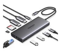 UGREEN Revodok Pro 210 USB-C Hub Docking Station 10-in-1 Dual 4K 60Hz, 100W PD