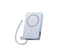 UGREEN MagFlow 10000mAh Qi2 25W MagSafe Power Bank Built-in Cable(Blue)