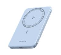 UGREEN MagFlow Air Magnetic Power Bank (5000mAh, Qi2 15W) - Starlight Blue