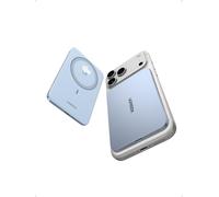 UGREEN MagFlow Air Ultra-Slim 5000mAh Magnetic Power Bank Qi2 15W, Blue
