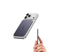 UGREEN MagFlow Air Ultra-Slim 5000mAh Magnetic Power Bank Qi2 15W,Gray | Wireless Fast Charging Mobile Phone Portable Charger PD 20W USB-C Battery Pack MagSafe Compatible For iPhone 17-12