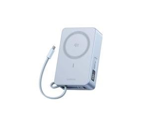 UGREEN MagFlow for MagSafe Power Bank Qi2 25W Wireless Fast Charging 20000mAh Magnetic Portable Charger with Built-in Cable PD 45W Battery Pack Compatible with iPhone Air/17/16/15/14/13/12 Series