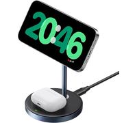 UGREEN MagFlow Wireless Charger Compatible with MagSafe Charger Stand, 2-in-1 M