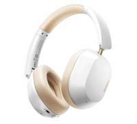 UGREEN Max5c Hybrid Active Noise Cancelling Bluetooth Headphones (White) | Foldable Over Ear Wireless Headphones Support Hi-Res LDAC & Spatial Audio, Deep Bass, Custom EQ via App, 75H Playtime