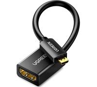 UGREEN Micro HDMI to HDMI Adapter 4K@60Hz 1440P@144Hz Bi-directional Type D Fem