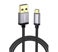 UGREEN Micro USB Cable 2A USB to Micro USB Fast Charge Cable, 0.5M | Compatible with Galaxy S7, S6, S5, A10, Huawei Y9, Y7, Y6, Moto E6, Xperia Z5, Z3, Kindle Fire, Power Bank, Micro-USB Devices