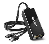 UGREEN Micro USB Ethernet Adapter for Fire TV Stick Lite/4K/4k Max and Black