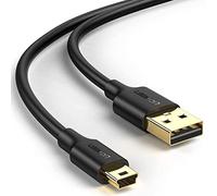 UGREEN Mini USB Cable, 1.5m USB 2.0 A Male to 5-Pin Mini B Cable for GoPro HERO2 3,cellular phones, MP3 players, digital cameras and PDAs etc