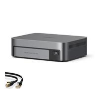 UGREEN NAS DXP480T Plus 4-Bay All-Flash NAS SSD, Intel i5 1235u 10-core CPU, 8GB DDR5 RAM, Built-in 128G SSD, 10GbE Port, Wi-Fi 6, 4xM.2 NVMe Slots, 8KHDMI, 2xTBT4, Network-Attached Storage