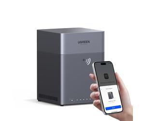 UGREEN NASync DH4300 Plus 4-Bay Desktop NAS, 4K HDMI NAS Server for Home