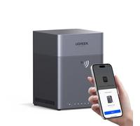UGREEN NASync DH4300 Plus 4-Bay Desktop NAS, RK3588C SoC, 2.5 GbE LAN Port, 8GB LPDDR4X RAM, NFC One-Touch Connection, AI-Powered Family & Baby Album, Personal Cloud for Home/Office (Diskless)