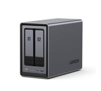 UGREEN NASync DXP2800 2-Bay Desktop NAS, Intel N100 Quad-core CPU, 8GB DDR5 RAM, 2.5GbE, 2 * M.2 NVMe Slots, 4K HDMI, Network Attached Storage (Diskless)