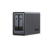 UGREEN NASync DXP2800 2-Bay Desktop NAS, Intel N100 Quad-core CPU, 8GB DDR5 RAM, 2.5GbE, 2 * M.2 NVMe Slots, 4K HDMI, Network Attached Storage (Diskless)