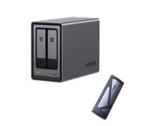 UGREEN NASync DXP2800 - DXP2800 + M.2 NVMe SSD Enclosure