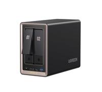 UGREEN NASync DXP2800 GT 2-Bay NAS Storage, 10GbE LAN 4K HDMI Cloud Backup