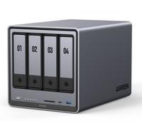 Ugreen NASync DXP4800 Plus 8TB (RED Plus); 4-Bay Thunderbolt NAS with