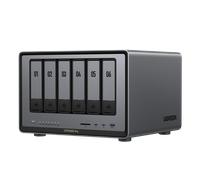 Ugreen NASync DXP6800 Pro 12TB (RED Plus); 6-Bay Thunderbolt NAS with