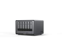 UGREEN NASync DXP6800 Pro 12TB (Seagate Ironwolf), 6-Bay Thunderbolt NAS with Inte l 10-Core i5 CPU (Up to 4.40 GHz), 8GB DDR5, 4x M.2 PCIe Slots, 1x 2.5GbE, 1x 10GbE, 2 TBT4, SD Slot (Diskless)