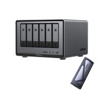 UGREEN NASync DXP6800 Pro - DXP6800 Pro + M.2 NVMe SSD Enclosure