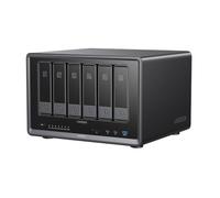 UGREEN NASync iDX6011 6-Bay AI NAS, 32GB LPDDR5X RAM | Intel Core Ultra 5 125H 208TB Capacity, Dual 10GbE, Dual Thunderbolt 4, Dual M.2 NVMe, 8K HDMI (Diskless)