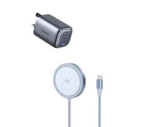 UGREEN Nexode 100W GaN Charger & 25W Qi2 MagSafe Wireless Charger Pad